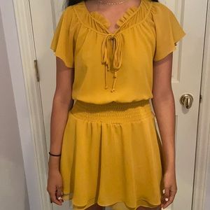 BCBG Generation Yellow Dress